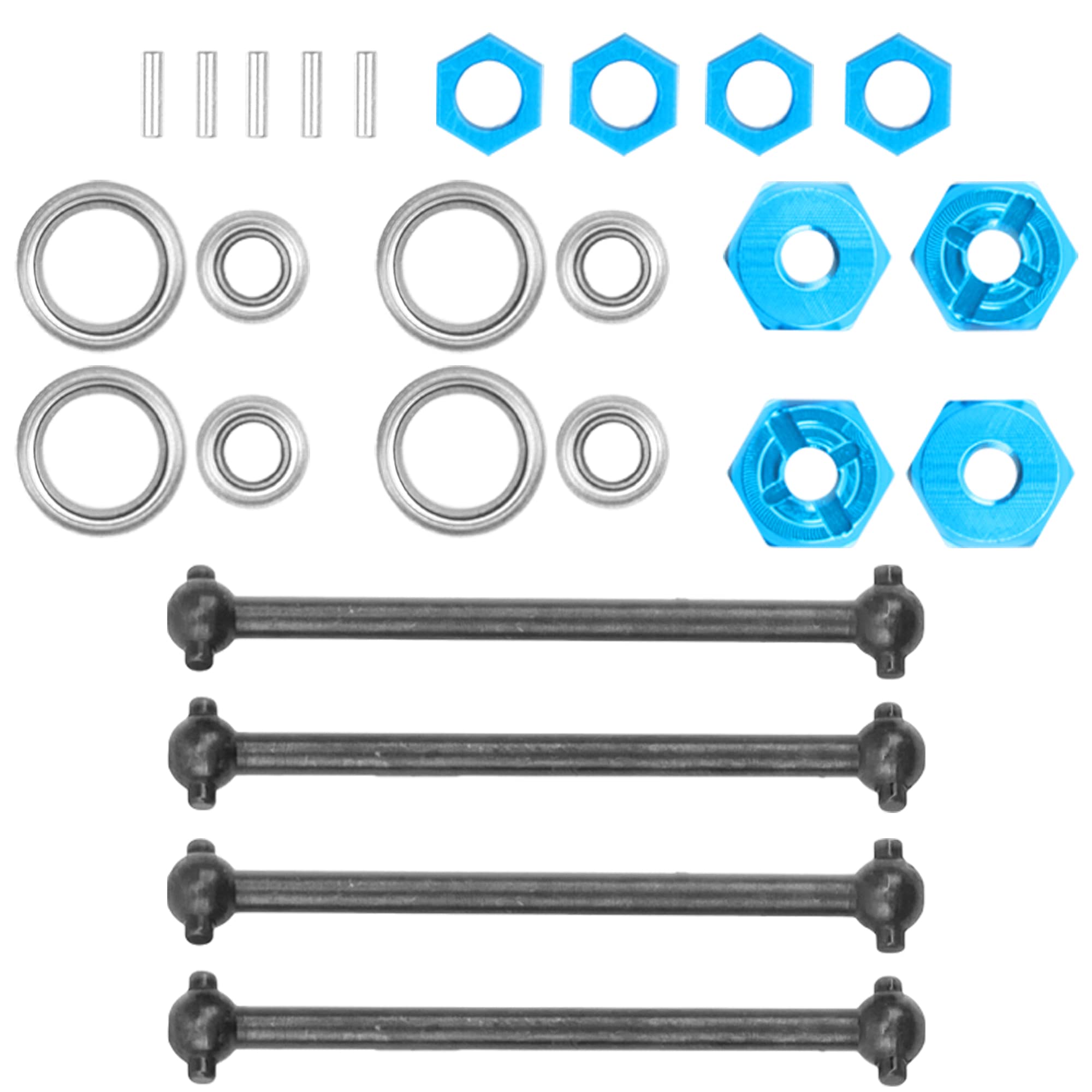 Amazon.com: ShareGoo Metal Steering Knuckles Kit Shock Tower